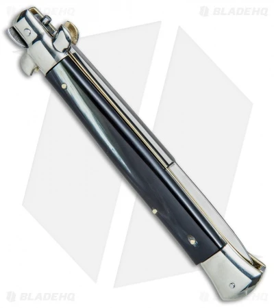 AGA Campolin 11" Picklock Automatic Italian Stiletto Dark Horn (5" Satin) 2017 3 AGA Campolin 11" Picklock Automatic Italian Stiletto Dark Horn (5" Satin) 2017 - Image 3