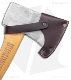 Adler Yankee 15" Hatchet Axe Hickory Green AD2100H15G -Gerbere Store Adler Yankee 15in Yankee Hickory BHQ 142598 jr sheath