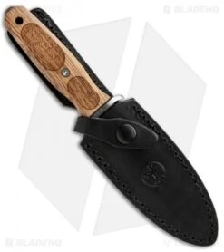 Boker A-F 4.5 Feuerzauber Dagger Fixed Blade Knife Rosewood (4.5" Satin) 122644 -Gerbere Store Boker A F 4.5 Feuerzauber Dagger Rosewood Satin 122644 BHQ 83883 jr sheath