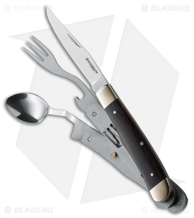 Boker Magnum Bon Appetite Knife, Spoon & Fork Set 01LL209 1 Boker Magnum Bon Appetite Knife, Spoon & Fork Set 01LL209