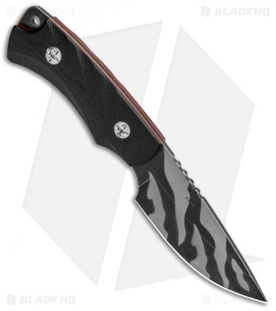 Boker Magnum Tiger Lily Fixed Blade Knife Black G-10 (4" Tiger Stripe) 2 Boker Magnum Tiger Lily Fixed Blade Knife Black G-10 (4" Tiger Stripe) - Image 2