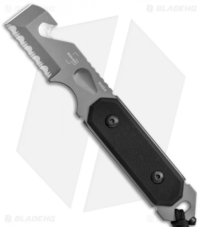 Boker Plus Cop Tool Fixed Blade Knife (1.75 Bead Blast Serr) 02BO300 1 Boker Plus Cop Tool Fixed Blade Knife (1.75 Bead Blast Serr) 02BO300