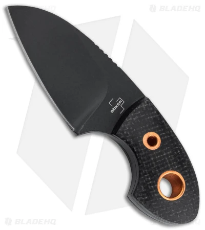 Boker Plus Gnome Black Copper Black Micarta (2.09" Black) 02BO084 1 Boker Plus Gnome Black Copper Black Micarta (2.09" Black) 02BO084