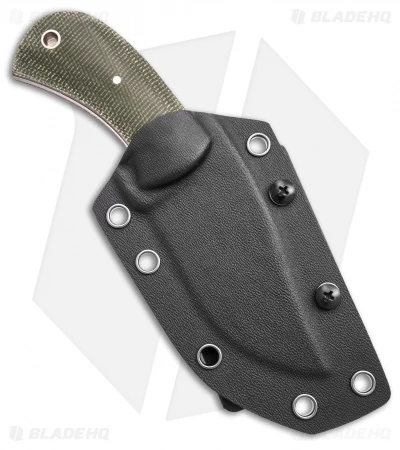 Boker Plus Mad Man Fixed Blade Green Micarta (3.31" D2 Stonewashed) 3 Boker Plus Mad Man Fixed Blade Green Micarta (3.31" D2 Stonewashed) - Image 3