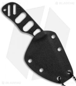 Boker Plus SFB Fixed Blade Neck Knife Black G-10 (2.25" Satin) 02BO321 -Gerbere Store Boker Plus SFB Neck Knife Black G 10 Satin 02BO321 BHQ 71450 jr sheath