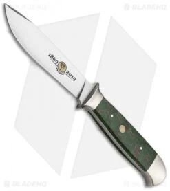 Boker Ranger's Nicker 150th Anniversary Fixed Blade Knife Curly Birch (4.3")