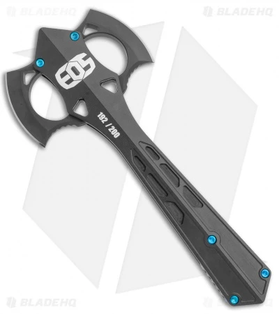 EOS KNAX Axe Utility Tool 9.875" Black Aluminum/80CrV2 1 EOS KNAX Axe Utility Tool 9.875" Black Aluminum/80CrV2