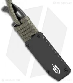 Gerber Prybrid-X Utility Knife Black/Green 31-003739 -Gerbere Store Gerber Prybrid X Utility Black Green 31 003739 BHQ 105496 jr side
