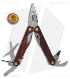 Leatherman Charge Plus Damascus/Wood Multi Tool W/ Nylon Sheath (18-in-1) 832785 -Gerbere Store Leatherman Charge Plus Wood Damascus CF 832825 BHQ 105665 jr bottlecap