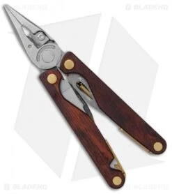 Leatherman Charge Plus Damascus/Wood Multi Tool W/ Nylon Sheath (18-in-1) 832785 -Gerbere Store Leatherman Charge Plus Wood Damascus CF 832825 BHQ 105665 jr closed