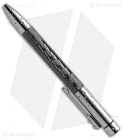 Lionsteel Nyala Titanium/Carbon Fiber Pen (Gray Shine) NY-FC-GYS