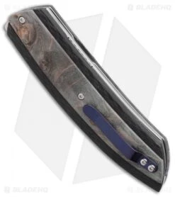 Maserin AM5 Liner Lock Knife Green Maple Carbon Fiber (3.25 Satin) 375RV -Gerbere Store Maserin AM5 LL Green Maple CF Satin 375RV BHQ 98612 jr spine