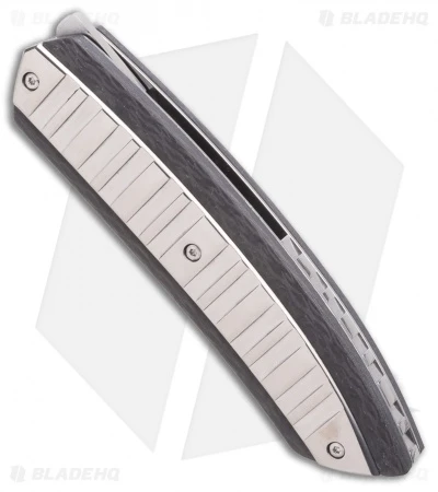 Maserin AM5 Liner Lock Knife Titanium Carbon Fiber (3.25 Satin) 375TT 2 Maserin AM5 Liner Lock Knife Titanium Carbon Fiber (3.25 Satin) 375TT - Image 2