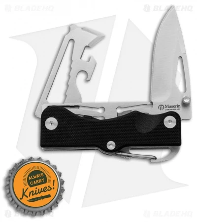 Maserin Citizen Knife & Multi Tool Black G-10 (6-in-1) #564 4 Maserin Citizen Knife & Multi Tool Black G-10 (6-in-1) #564 - Image 4