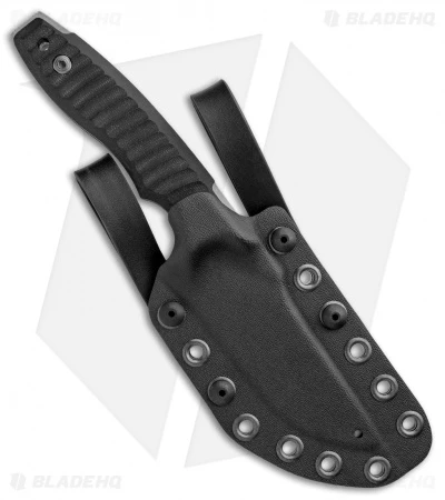 Maserin L.E.O. Fixed Blade Knife Black G-10 (4.25" Stonewash) 3 Maserin L.E.O. Fixed Blade Knife Black G-10 (4.25" Stonewash) - Image 3