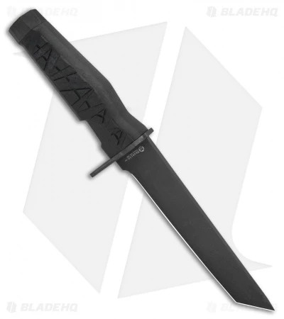 Maserin Myrmillo Tanto Fixed Blade Knife (6.8" Black) 961 2 Maserin Myrmillo Tanto Fixed Blade Knife (6.8" Black) 961 - Image 2