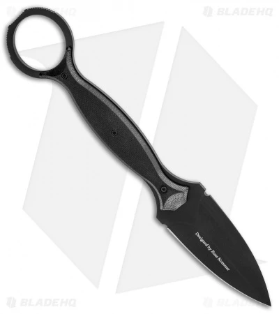 Maserin 922 Neck Line Karambit Fixed Blade Knife Black G-10 (2.6" Black) 2 Maserin 922 Neck Line Karambit Fixed Blade Knife Black G-10 (2.6" Black) - Image 2