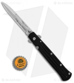 Maserin Stilletto Bayonet Liner Lock Knife Black (3.8" Bead Blast) 620B -Gerbere Store Maserin Stilletto Black 620B BHQ 85110 jr bottlecap