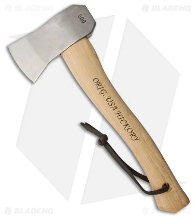 Prandi 13" Camping Hatchet Axe American Hickory Handle 1 Prandi 13" Camping Hatchet Axe American Hickory Handle