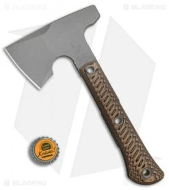 RMJ Tactical Mini Jenny Hammer Poll 9.5" Tomahawk Axe Brown G-10 (Cerakote) 7 RMJ Tactical Mini Jenny Hammer Poll 9.5" Tomahawk Axe Brown G-10 (Cerakote) -Gerbere Store RMJ Tactical Mini Jenny Hammer Poll Tomahawk Axe Brown G10 Cerakote BHQ 81085 er bottlecap