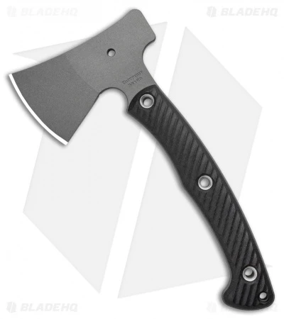 RMJ Tactical Outpost 11.375" Tomahawk - Black G10 52100 1 RMJ Tactical Outpost 11.375" Tomahawk - Black G10 52100