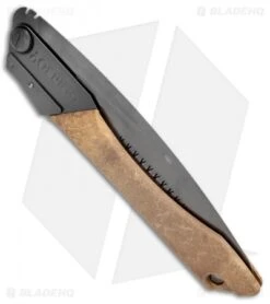 Silky Gomboy Curve Outback Edition Folding Saw - Brown Arbor Composite -Gerbere Store Silky Gomboy Curve Outback Edition Wood Black BHQ 135193 jr side
