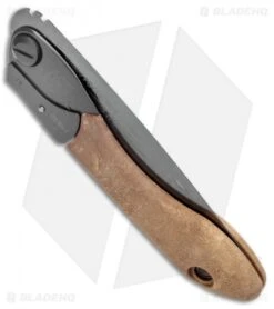 Silky Pocketboy Curve Outback Edition Folding Saw - Brown Arbor Composite -Gerbere Store Silky Pocketboy Outback Edition Wood Black BHQ 135191 jr side