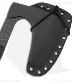 Stroup Knives Viking Axe Black G-10 W/ Kydex Sheath -Gerbere Store Stroup Knives Tomahawk Viking Black G 10 BHQ 158085 jr sheath