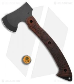 Toor Knives Camp Axe Walnut (12" Black) -Gerbere Store Toor Knives Camp Axe Walnut 12in BHQ 124380 jr bottlecap