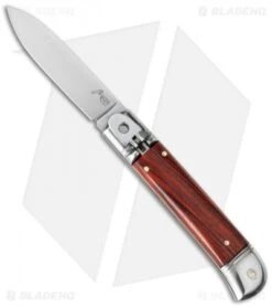 AKC Classic 8" Lever Lock Automatic Italian Knife Cocbolo (3.2" Polish Flat)