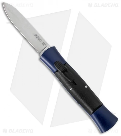 AKC 007 Concord OTF Automatic Knife Blue/Black (2.75" Satin Flat) 1 AKC 007 Concord OTF Automatic Knife Blue/Black (2.75" Satin Flat)