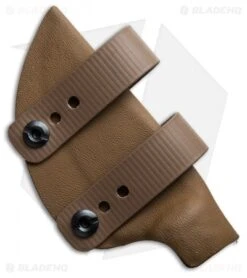 Armordillo Concealment Kydex Sheath For Boker Ridgeback Coyote W/ Soft Loops -Gerbere Store armordillo sheaths ridgeback boker coyote back