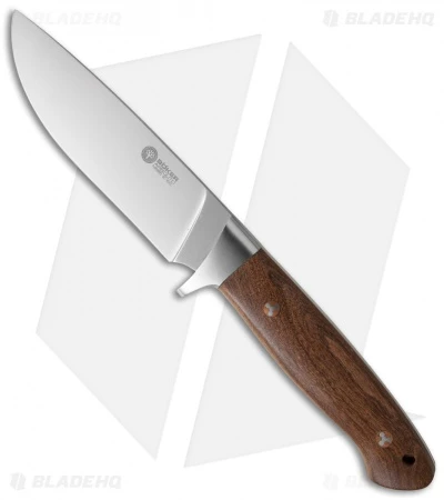 Boker Arbolito Trapper Fixed Blade Knife Guayacan Ebony (4.75" Satin) 02BA351G 1 Boker Arbolito Trapper Fixed Blade Knife Guayacan Ebony (4.75" Satin) 02BA351G