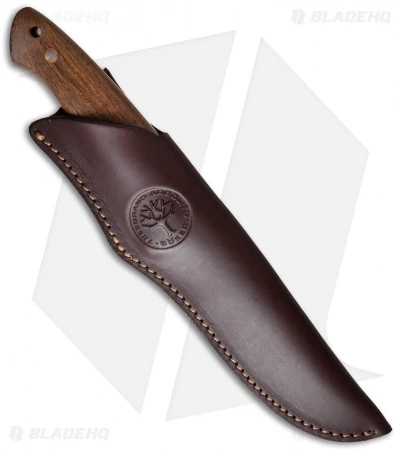 Boker Arbolito Trapper Fixed Blade Knife Guayacan Ebony (4.75" Satin) 02BA351G 2 Boker Arbolito Trapper Fixed Blade Knife Guayacan Ebony (4.75" Satin) 02BA351G - Image 2