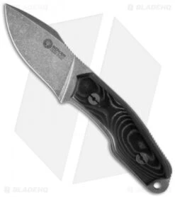 Boker Arbolito El HÃ©roe Fixed Blade Knife Micarta (3" Stonewash) 02BA371M