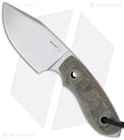 Boker Plus Bob Fixed Blade Knife (3.75" Satin) 02BO273 1 Boker Plus Bob Fixed Blade Knife (3.75" Satin) 02BO273