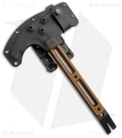 Hardcore Hardware MFE01 Rhino Axe Crowbar Utility Tool Coyote G10 -Gerbere Store hardcore mfe01 g10 coyote kydex sheath