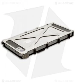 CRKT INoxCase Stainless Steel IPhone 5 Case 180° Cover INOX5S 5 CRKT INoxCase Stainless Steel IPhone 5 Case 180° Cover INOX5S -Gerbere Store inox inoxcase iphone5 stainless steel satin 180 inox5s back