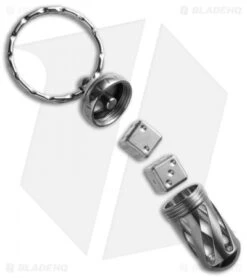 LionSteel Acorn Dice Keychain (Steel) DDOT