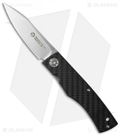 Maserin Starlight 392 Carbon Fiber Knife (3" Satin) 392/CN 1 Maserin Starlight 392 Carbon Fiber Knife (3" Satin) 392/CN