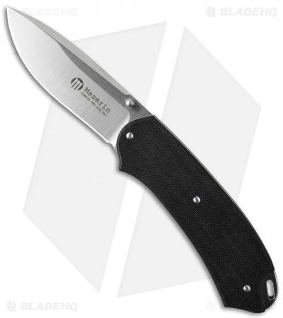 Maserin Birdland Liner Lock Knife Black G-10 (3" Satin) 396/G10N 1 Maserin Birdland Liner Lock Knife Black G-10 (3" Satin) 396/G10N