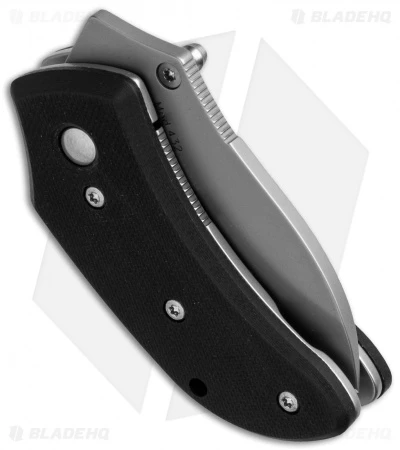 Maserin Dolphin Knife Black G-10 (1.5" Bead Blast) 432/G10 2 Maserin Dolphin Knife Black G-10 (1.5" Bead Blast) 432/G10 - Image 2