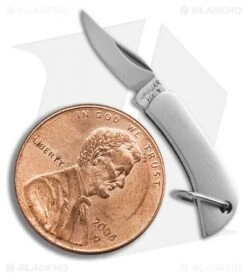 Maserin Mignon Miniature Slip Joint Knife Stainless Steel (0.51" Satin) 699/N -Gerbere Store maserin mignon miniature slip joint stainless steel 699n penny jm
