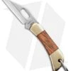Maserin Mignon Miniature Slip Joint Knife Wood (0.69" Satin) 698/T