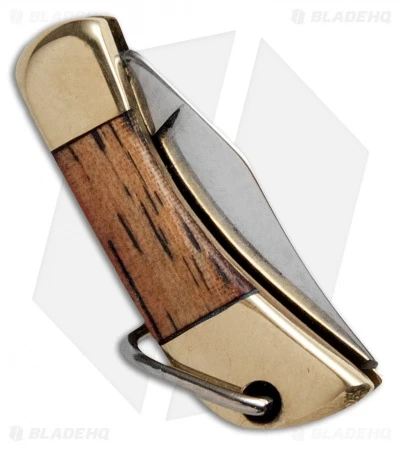 Maserin Mignon Miniature Slip Joint Knife Wood (0.51" Satin) 699/T 2 Maserin Mignon Miniature Slip Joint Knife Wood (0.51" Satin) 699/T - Image 2