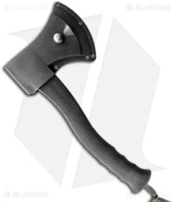 Schrade SCAXE2 Extreme Survival Small Axe W/ Fire Starter & Hammer Head (Ti-Ni) -Gerbere Store schrade axe scaxe2 sheath